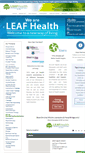 Mobile Screenshot of leafhealth.co.uk